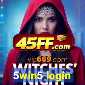 5win5 login